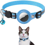 Load image into Gallery viewer, Reflective Nylon Dog & Cat Collar for Airtag Holder | Pawluxe Safety Collar