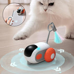 Load image into Gallery viewer, Interactive Remote Control Cat Toy Car with Auto Moving & Obstacle Avoidance | USB Rechargeable | Pawluxe
