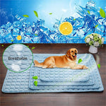 Load image into Gallery viewer, Breathable Ice Silk Cooling Pet Pad for Dogs & Cats