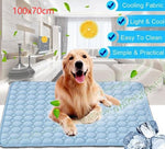 Load image into Gallery viewer, Breathable Ice Silk Cooling Pet Pad for Dogs & Cats