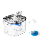 Load image into Gallery viewer, Pet Cat Dog Stainless Steel Automatic Circulation Water Dispenser Intelligent Fountain Pets Accessories