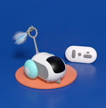 Load image into Gallery viewer, Interactive Remote Control Cat Toy Car with Auto Moving & Obstacle Avoidance | USB Rechargeable | Pawluxe