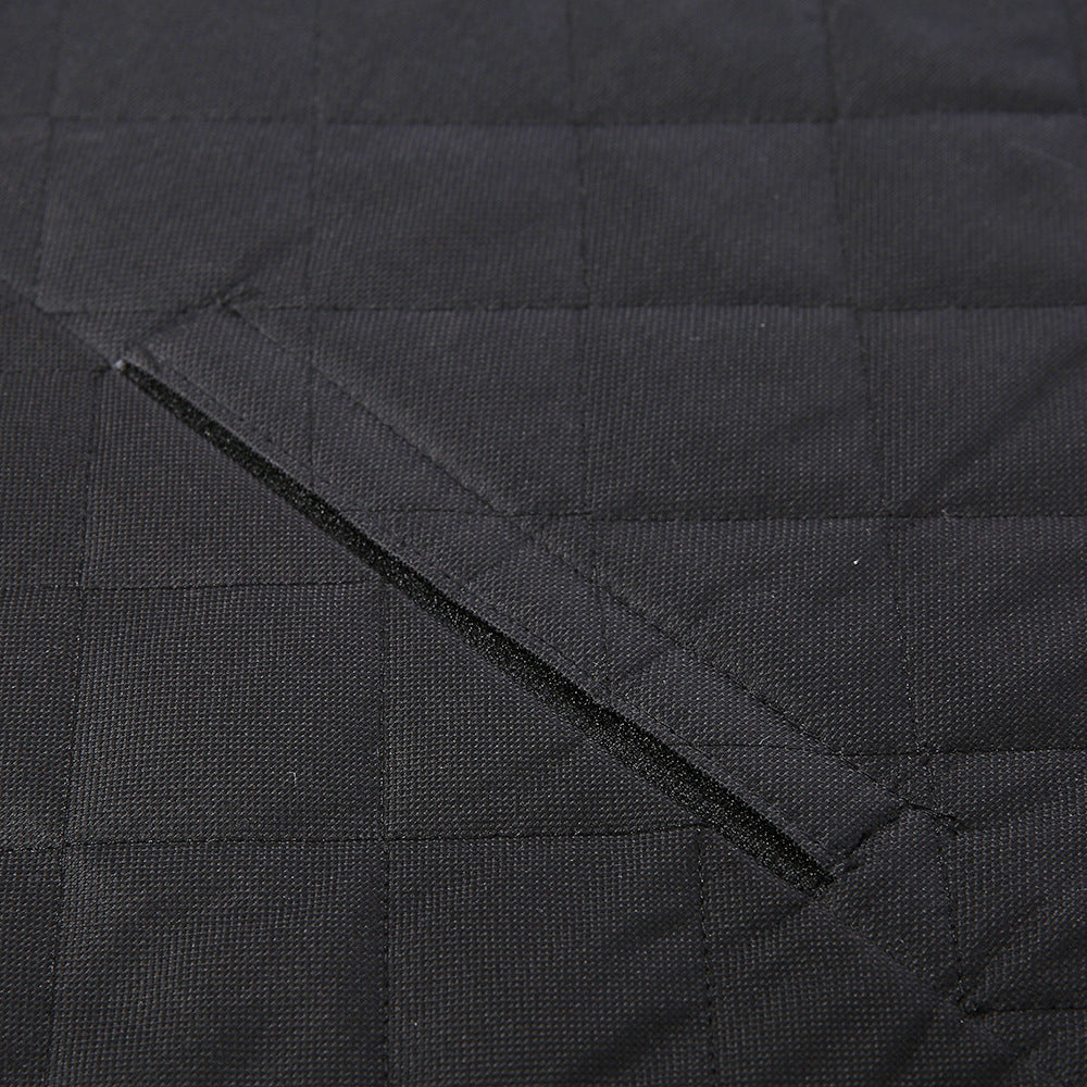 Waterproof Dog Car Seat Cover Hammock with Mesh Window & Safety Straps