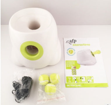 Automatic Dog Ball Launcher Machine – Interactive Fetch Toy with Distance Control | Pawluxe