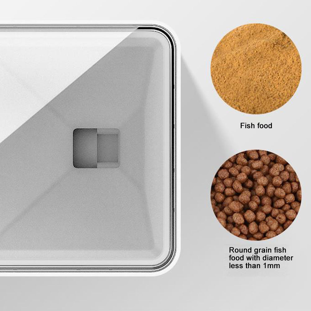 Automatic Fish Feeder with Digital Timer & LED Display | Aquarium Food Dispenser | Pawluxe