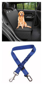 Load image into Gallery viewer, Waterproof Dog Car Seat Cover Hammock with Mesh Window &amp; Safety Straps