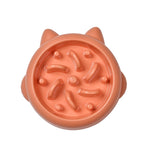 Load image into Gallery viewer, Pet Dog Cat Slow Feeder Bowls Anti Choking Slow Feeder Dish Bowl Home Dog Eating Plate Anti Gulping Bowl Supplies