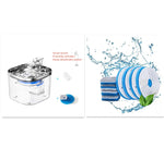 Load image into Gallery viewer, Pet Cat Dog Stainless Steel Automatic Circulation Water Dispenser Intelligent Fountain Pets Accessories
