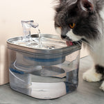 Load image into Gallery viewer, Pet Cat Dog Stainless Steel Automatic Circulation Water Dispenser Intelligent Fountain Pets Accessories