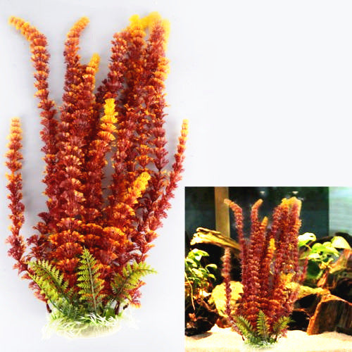Realistic Artificial Aquarium Plant Decor for Fish Tank