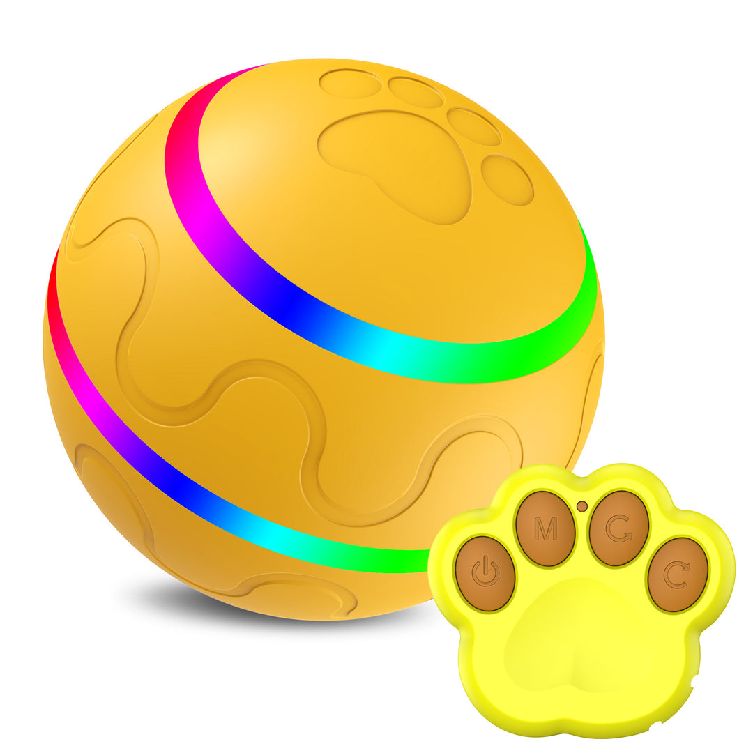 Interactive Smart Cat Toy Ball – Automatic Rolling & USB Rechargeable Pet Activity Toy | Pawluxe