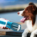 Load image into Gallery viewer, Portable 3-in-1 Dog Water Bottle with Food &amp; Waste Bag