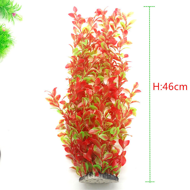 Realistic Artificial Aquarium Plant Decor for Fish Tank
