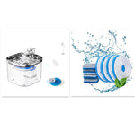 Load image into Gallery viewer, Pet Cat Dog Stainless Steel Automatic Circulation Water Dispenser Intelligent Fountain Pets Accessories