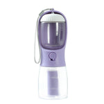 Load image into Gallery viewer, Portable 3-in-1 Dog Water Bottle with Food &amp; Waste Bag