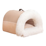 Load image into Gallery viewer, Warm Plush Pet Nest Bed for Dogs &amp; Cats