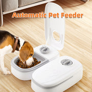 Automatic Gravity Pet Feeder & Water Dispenser for Dogs & Cats