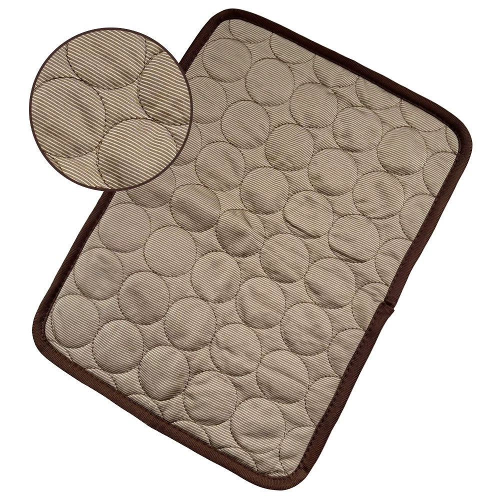 Breathable Ice Silk Cooling Pet Pad for Dogs & Cats