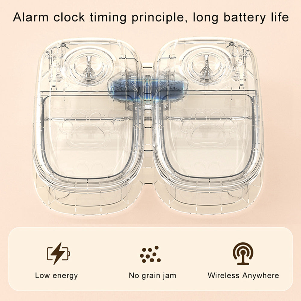 Automatic Gravity Pet Feeder & Water Dispenser for Dogs & Cats