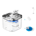 Load image into Gallery viewer, Pet Cat Dog Stainless Steel Automatic Circulation Water Dispenser Intelligent Fountain Pets Accessories
